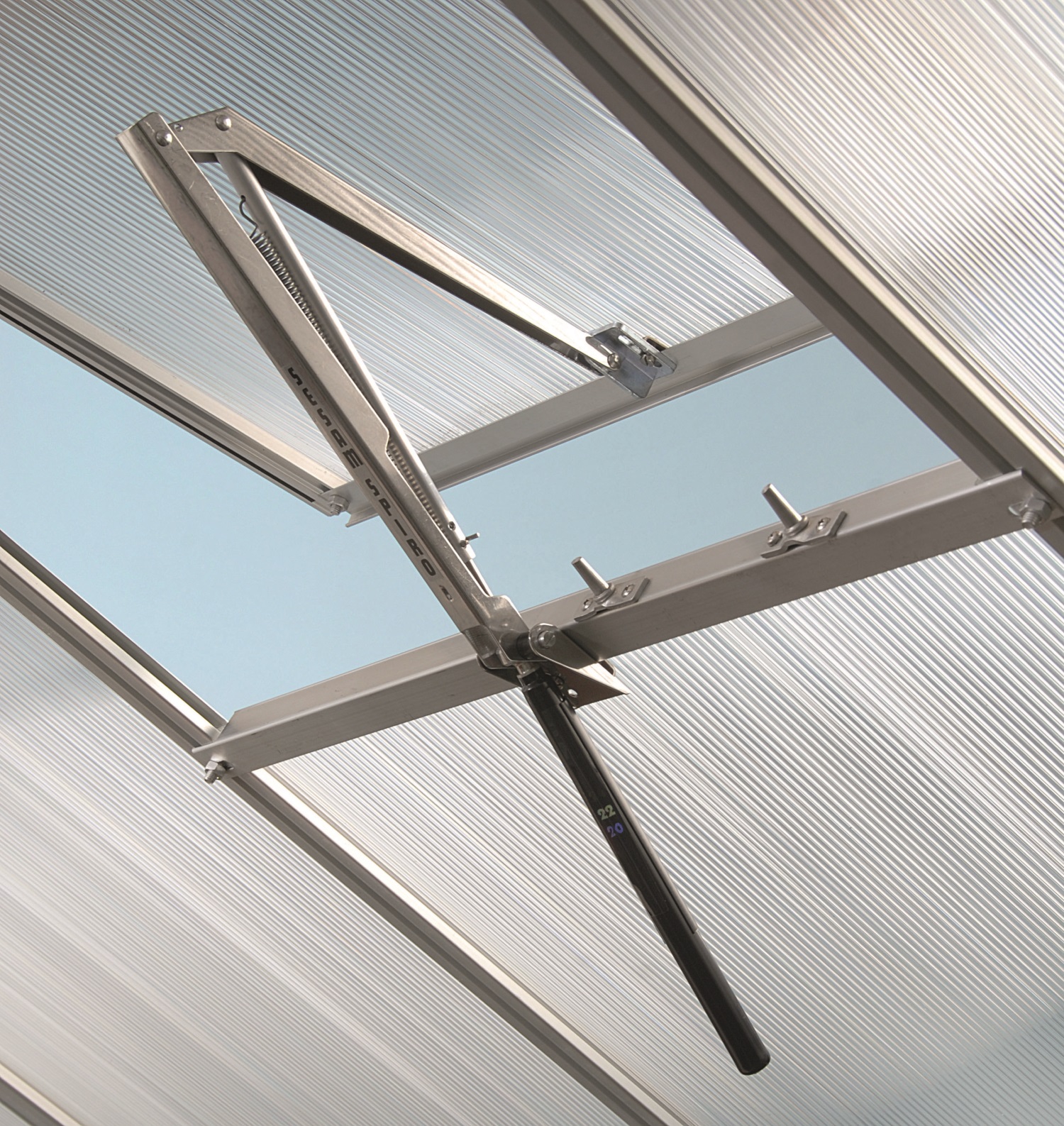 Vitavia automatischer Dachlüfter "Sesam Spiro" rostfrei