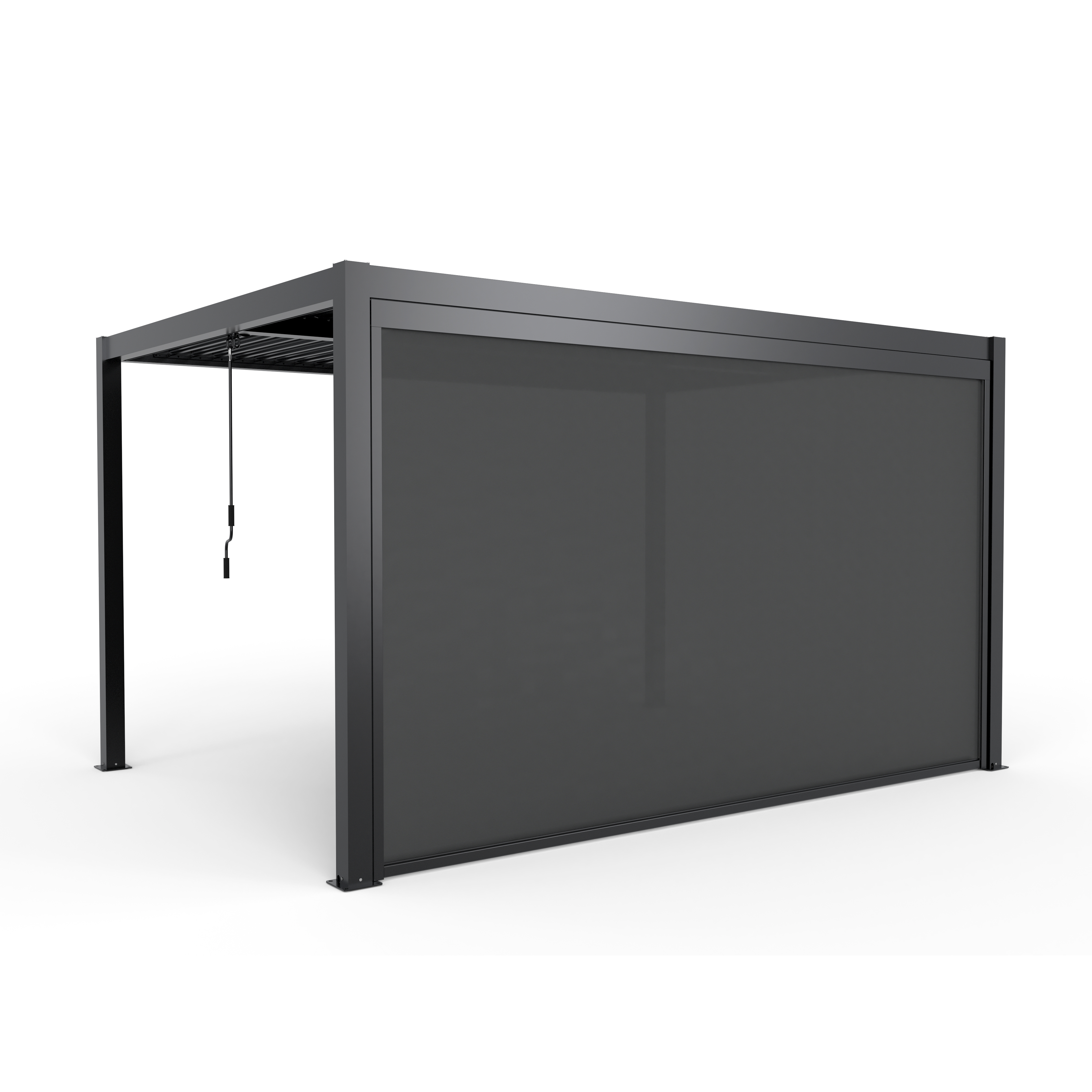XIMAX Pergola Shade Seitenmarkise 400cm manuell