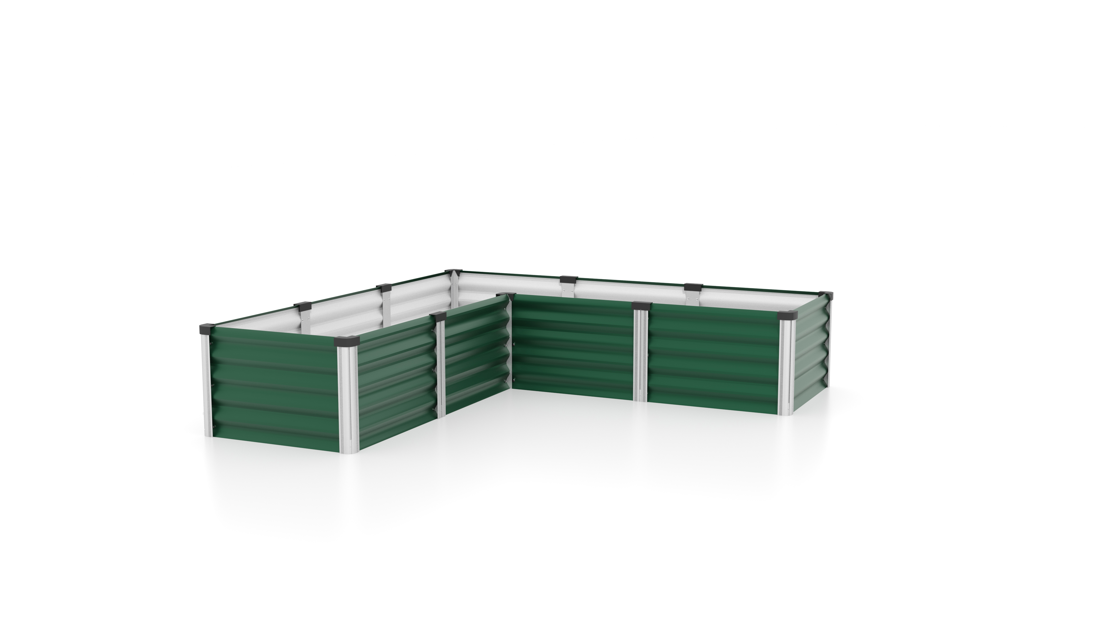 Vitavia Hochbeet Meta In&Out Höhe 401 mm M Seegras/Aluminium
