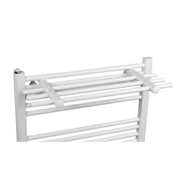 XIMAX Handtuchablage für Badheizkörper, Länge 570 mm, in Weiss