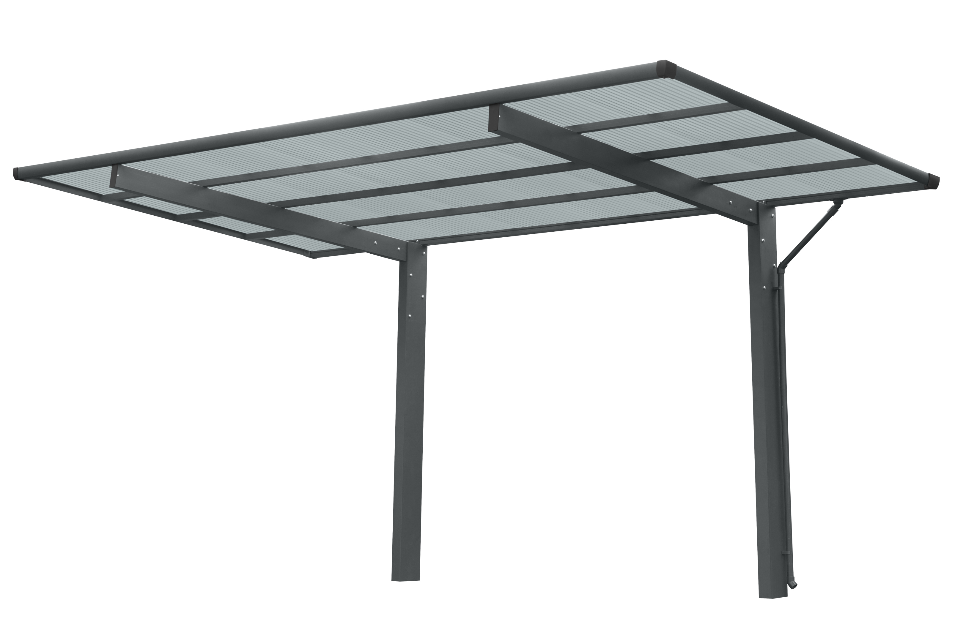 Carport Wing ohne Fahrzeug Neutral