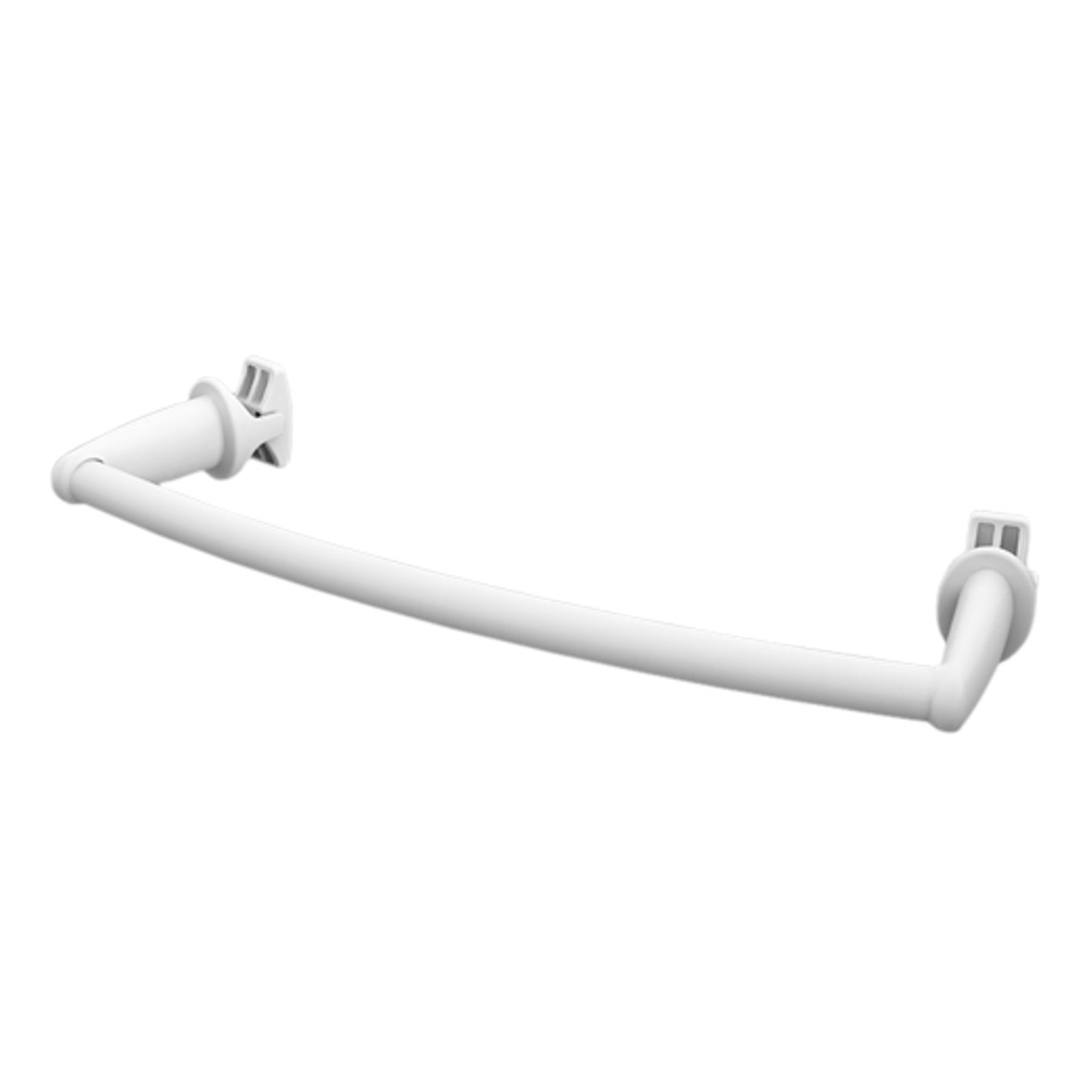 XIMAX Handtuchstange Design gebogen 460 mm für Badheizkörper