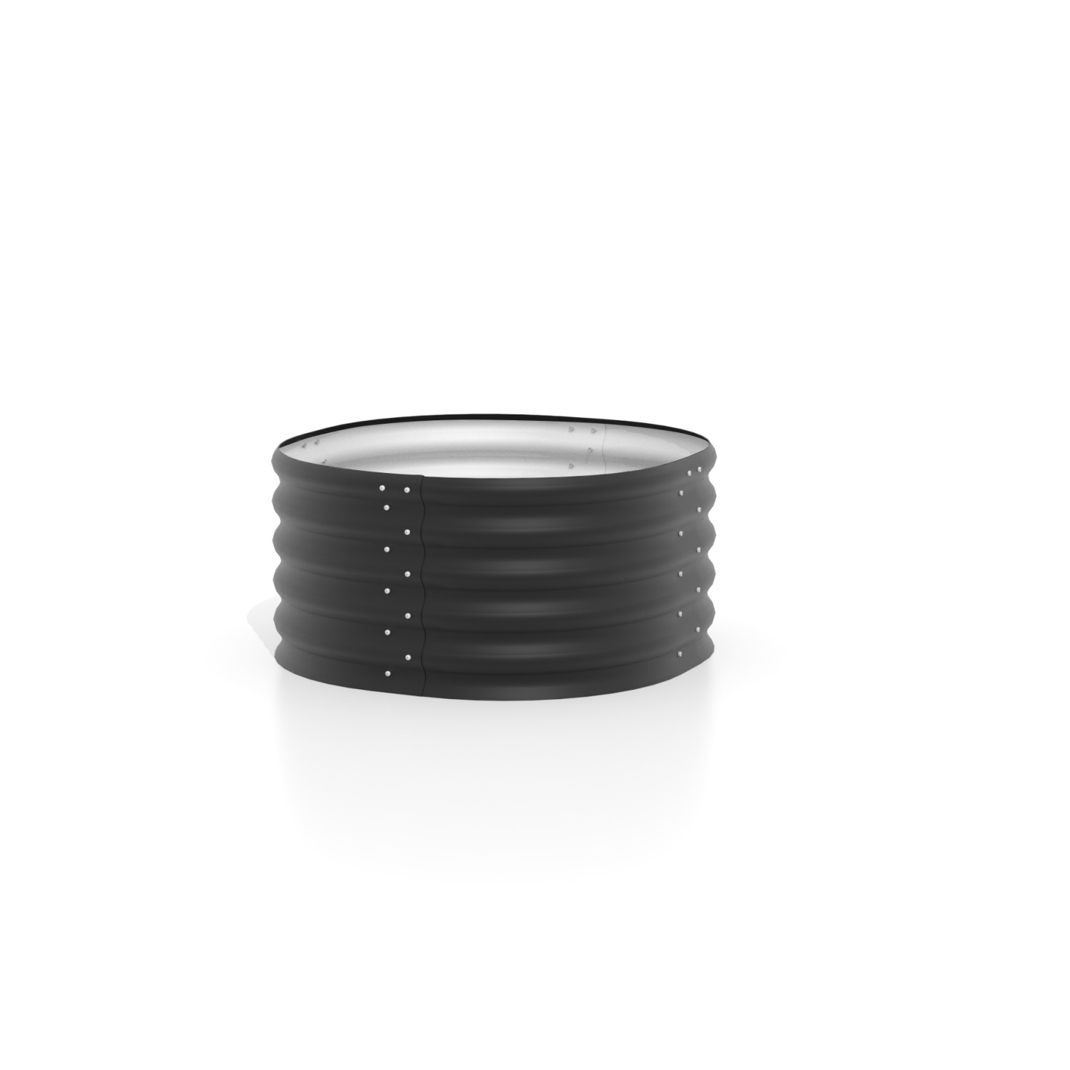 Vitavia Hochbeet Terra Rund Höhe 401 mm Schwarz