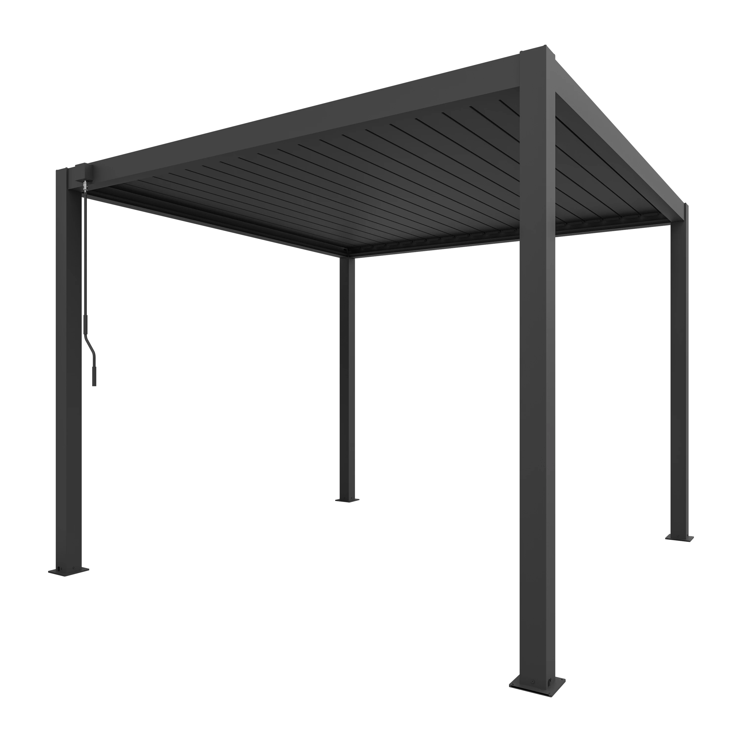 agadon Pergola Plus - Aluminium Lamellen Pergola freistehend manuell oder elektrisch
