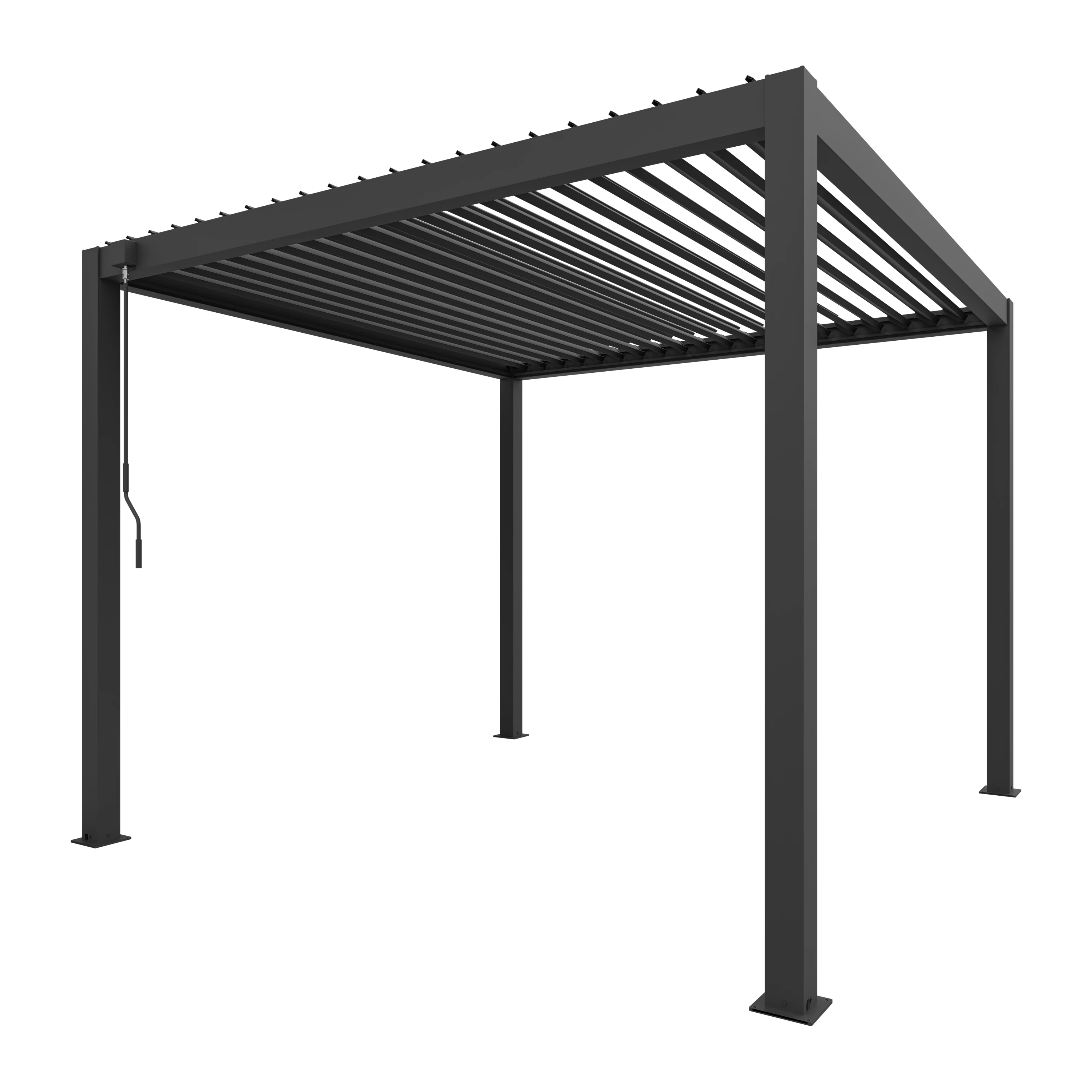 agadon Pergola Plus - Aluminium Lamellen Pergola freistehend manuell oder elektrisch