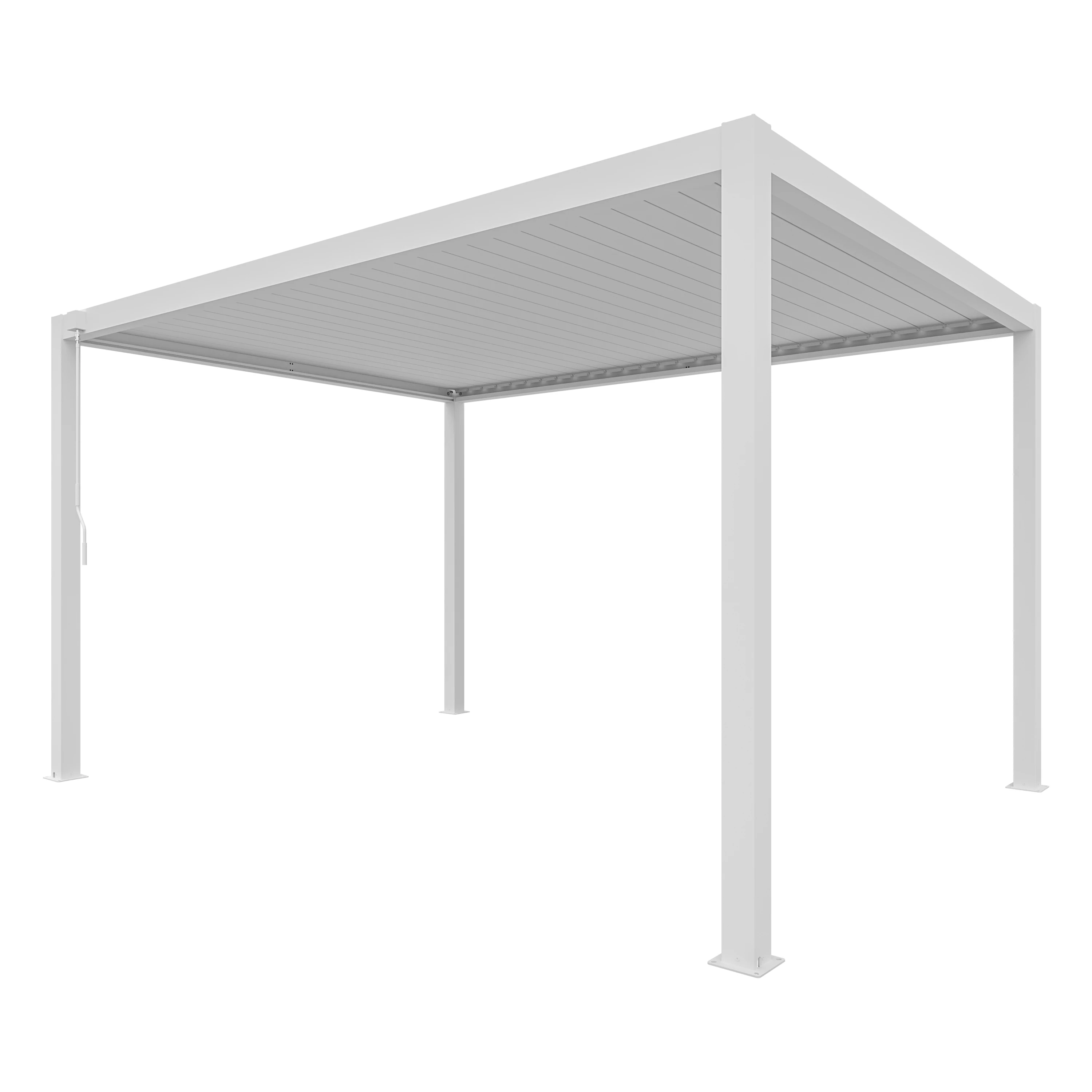 agadon Pergola Plus - Aluminium Lamellen Pergola freistehend manuell oder elektrisch