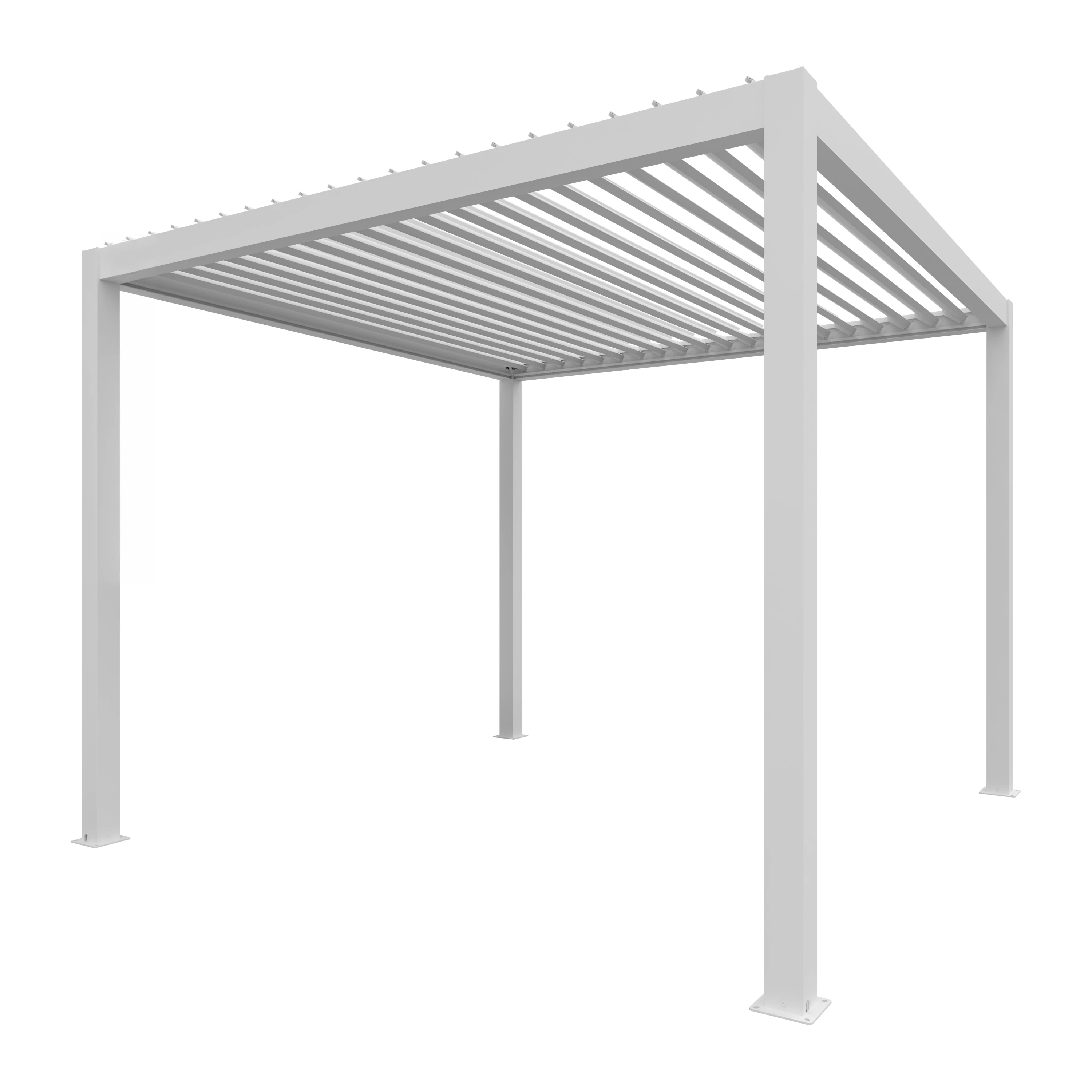 agadon Pergola Plus - Aluminium Lamellen Pergola freistehend manuell oder elektrisch