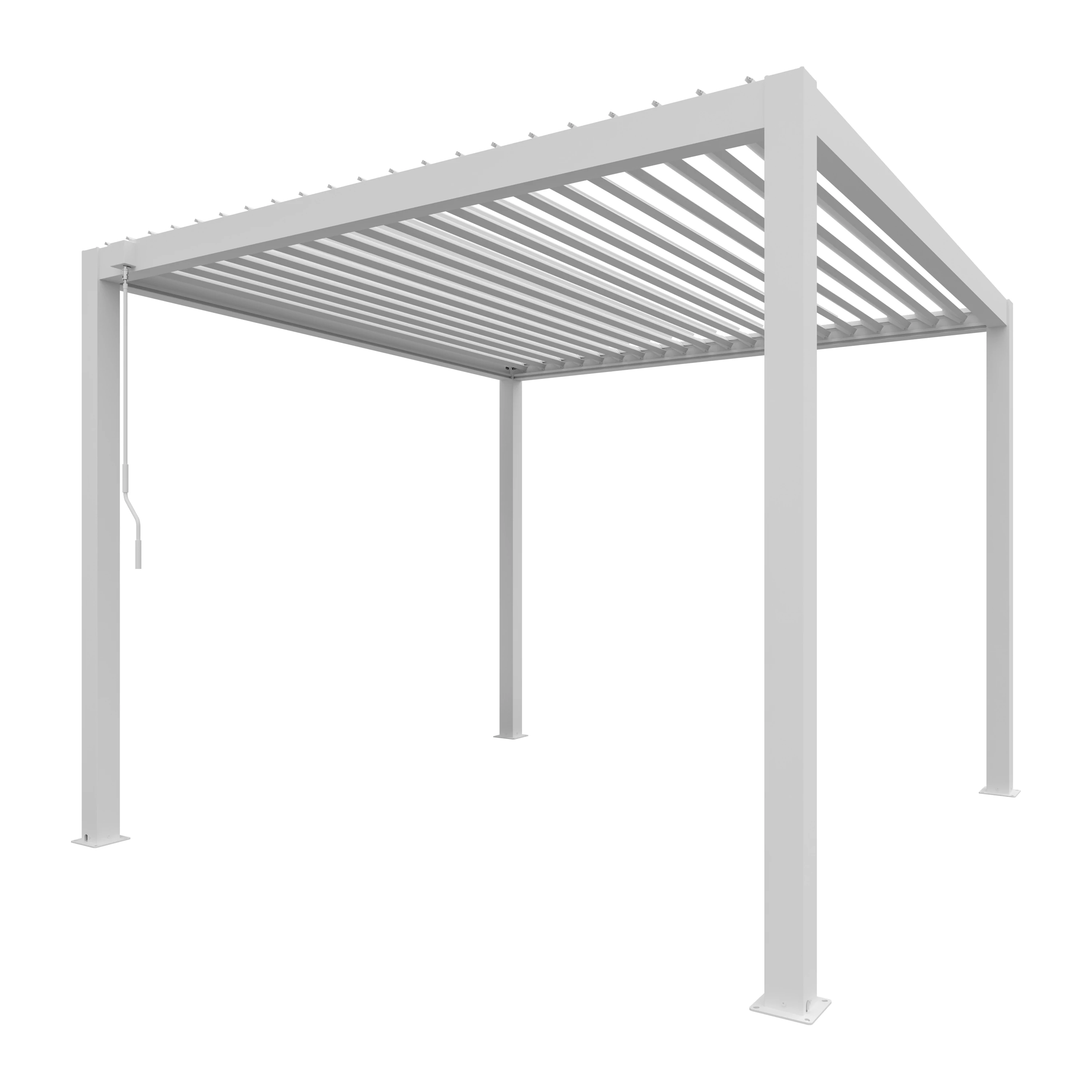 agadon Pergola Plus - Aluminium Lamellen Pergola freistehend manuell oder elektrisch