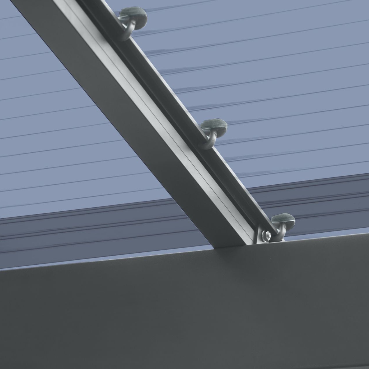agadon Sky Pro Carport 530 x 293 cm 110 kg/qm Anthrazit