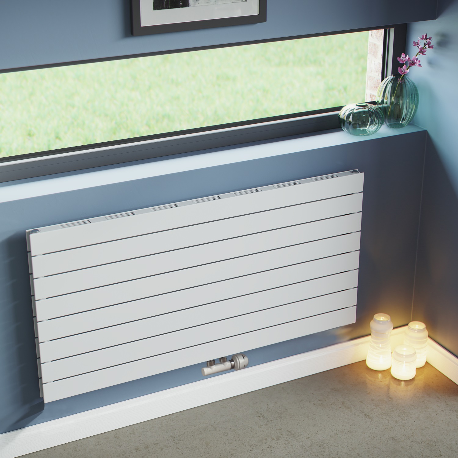XIMAX Paneelheizkörper, Raumheizkörper P1 Duplex Slimline Deluxe Horizontal