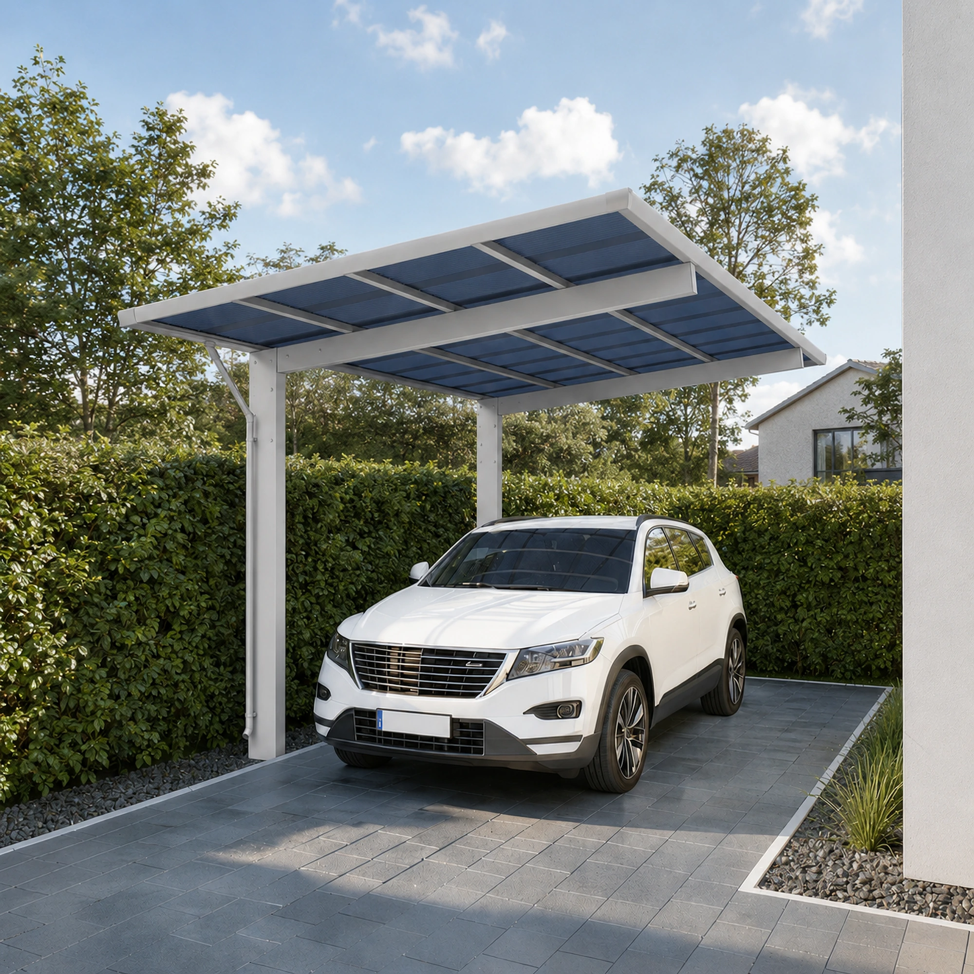 agadon Aluminium Carport Sky Typ 80 531 x 276 cm 100 kg/qm