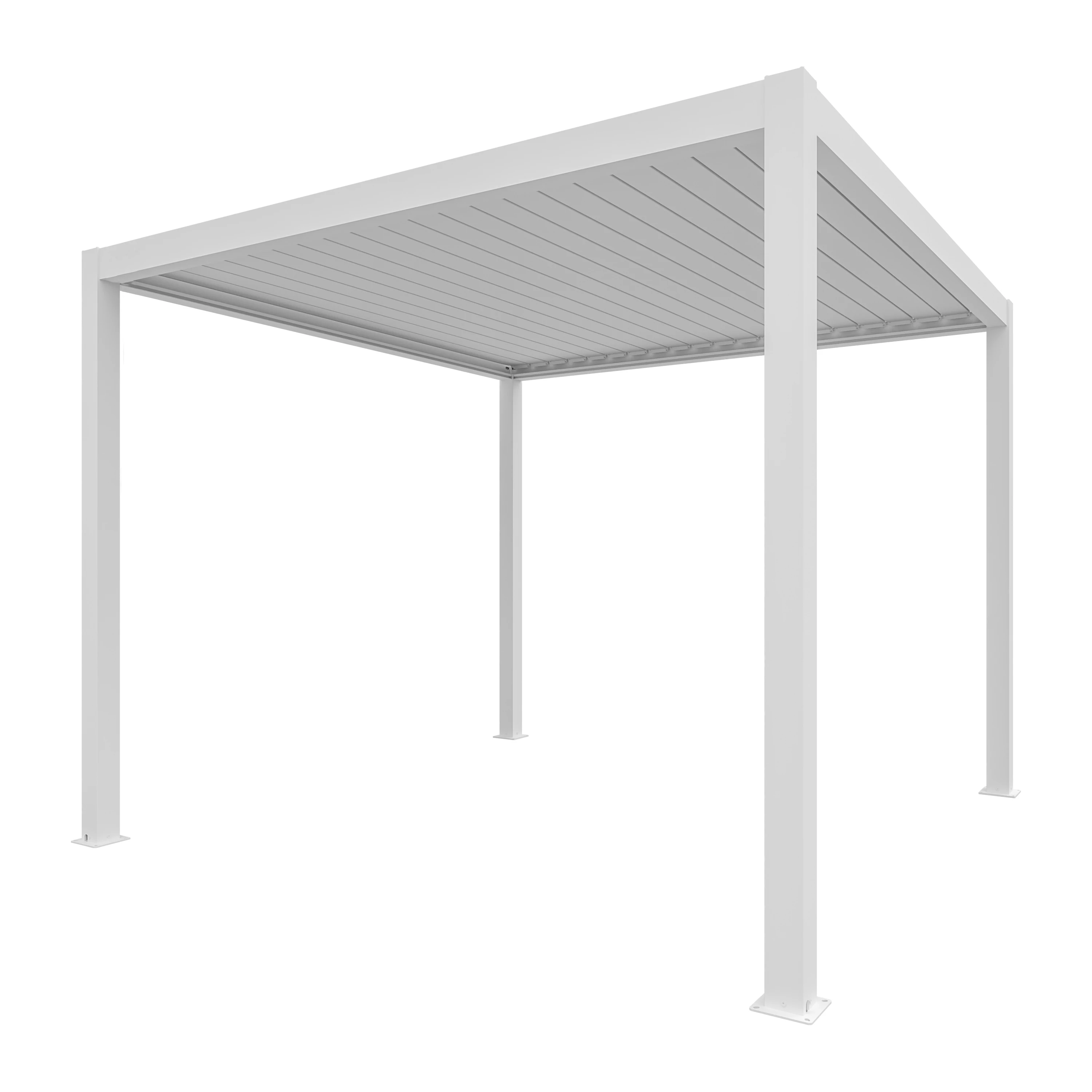 agadon Pergola Plus - Aluminium Lamellen Pergola freistehend manuell oder elektrisch
