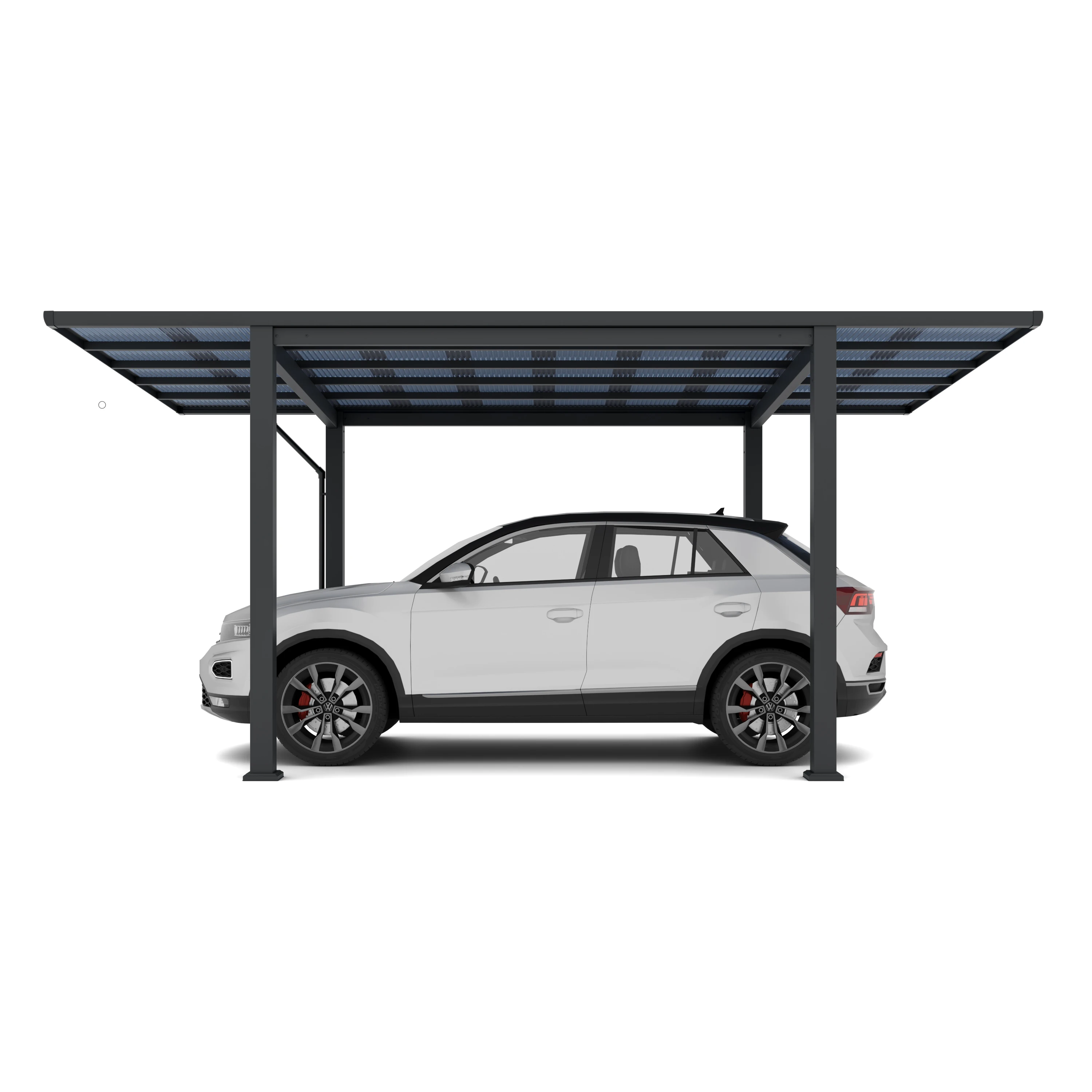 Ximax Carport Wing Plus 530 x 293 cm 110 kg/qm Anthrazit